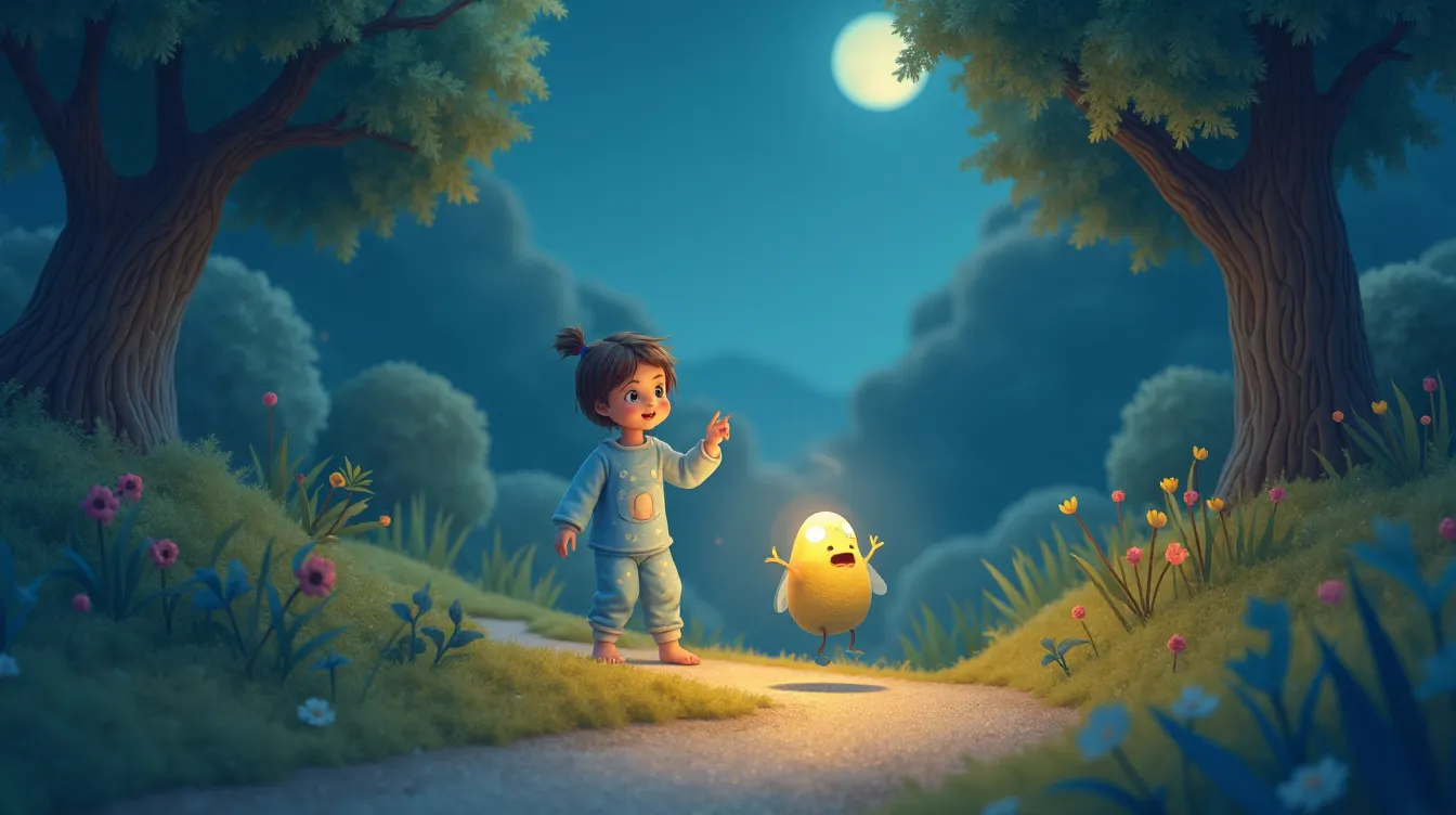 AI bedtime story video generator — example of the Kids visual style